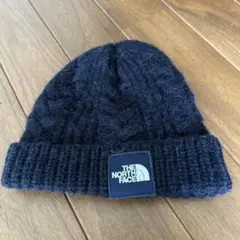[美品]ザノースフェイスパープルレーベル ニット帽・ビーニー 　オリーブ 美品]ザノースフェイスパープルレーベル ニット帽・ビーニー