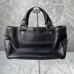 CELINE セリーヌ ブギーバッグ ハンドバッグ ブラック 黒