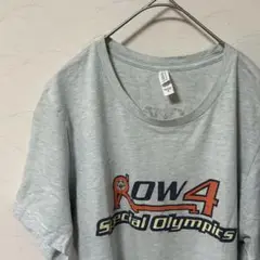 ROW 4 スペシャルオリンピックス ロゴ 半袖 TシャツMサイズ 大きめ