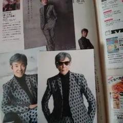 柴田恭兵雑誌取材写真