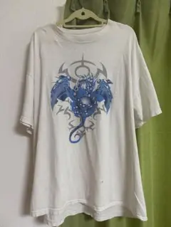 ドラゴン Tシャツ y2k テック あおば