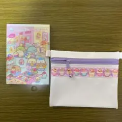 組み合わせ変更可♡新品♡すみっコぐらしメモ帳＆ハンドメイドサコッシュセット