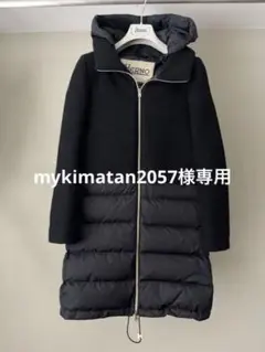 HERNO ヘルノ レディース ウールニット×ダウン サイズ:38