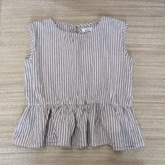 ペアマノン（PAIRMANON）へプラム　ノースリーブ　トップス