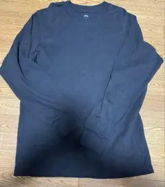 UNIQLO 黒 長袖カットソー Mサイズ