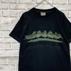 USA製90sヴィンテージTシャツ！シングルステッチ　ブラック半袖古着M74