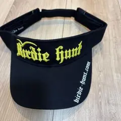 新品　ゴルフ サンバイザー　バーディーハント