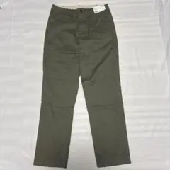 ユニクロ UNIQLO ヴィンテージレギュラーフィットチノ オリーブ 73 S