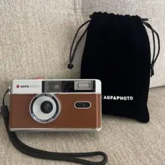 AGFA Focus Free コンパクトカメラ 35mm ケース袋付き