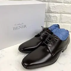 新品 未使用 ベニル ウェディングシューズ ダークブラウン レースアップ 新郎