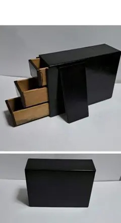 時代物 収納箱 小物入れ 木製 木箱 アンティーク