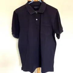 TAKAQ タカキュー ポロシャツ 半袖 ネイビー Lサイズ