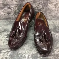 美品✨カステラーノ【37】メットビットシューズ タッセル スタッズ メダリオン