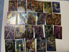 ドラゴンボールアンリミテッド123コンプ開封済み二重スリーブで保管
