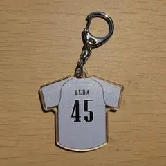 45 植田将太 ユニホーム型アクリルキーホルダー 千葉ロッテマリーンズ