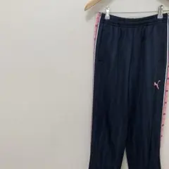 PUMA プーマ ジャージパンツ スポーツウェア 刺繍ロゴ ゆるだぼ