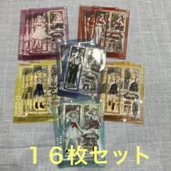 ローソン　 初音ミク　オリジナルクリアシート 6種類　16枚セット