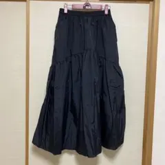 AMERICAN HOLIC ティアードギャザースカート ブラック M 新品