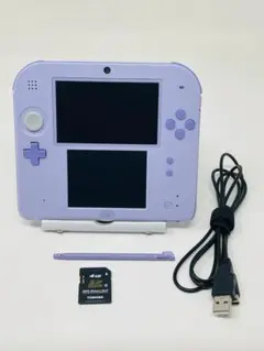 【美品】ニンテンドー 2DS ラベンダー 本体