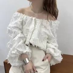 マルチWAYジャガードブラウス