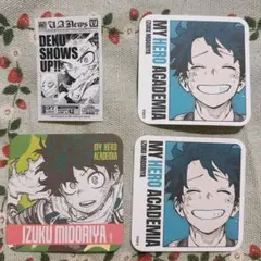 僕のヒーローアカデミア　綠谷出久　入場特典　コースター　セット