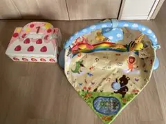 こどもちゃれんじ4way　ベビージム　誕生日ケーキダンボール