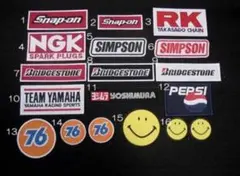 ワッペン メーカーロゴワッペン アイロン接着 選べるワッペン 4枚999円 48