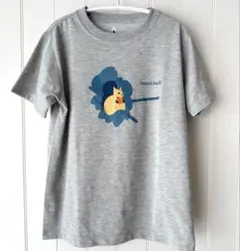 美品⭐︎サイズ130⭐︎モンベル⭐︎Tシャツ⭐︎ウィックロン⭐︎リス