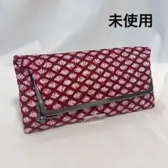 未使用 和柄 がま口 ポーチ