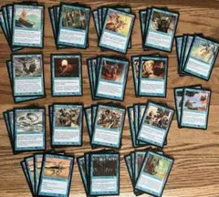【MTG マジックザギャザリング USG 俗世青まとめ売り　55枚】