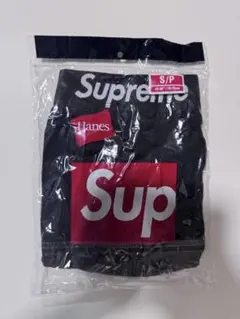 新品 黒 1枚 SUPREME ボクサーパンツ Sサイズ