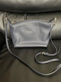 フルラ ミニショルダーバック ネイビー