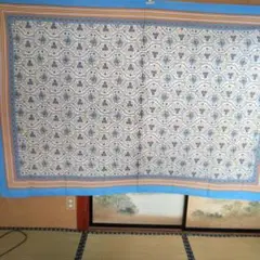 大人気のインド綿エスニックマルチカバー(約150Ｘ220cm)6002