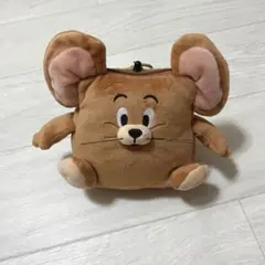 【新品未使用】トムとジェリー ジェリー パスケース ぬいぐるみ