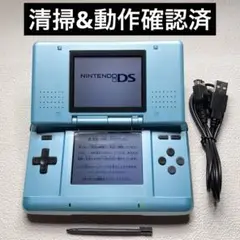 hd3【清掃&動作確認済】Nintendo DS 初代 ターコイズブルー本体