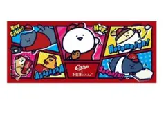 新品◆お文具といっしょ×広島カープ◆フェイスタオル