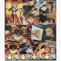 鬼滅の刃　クリアシート　最強ジャンプ　チケット風ステッカー　煉獄杏寿郎