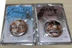 ONE PIECE　缶バッチ&特製ホルダーコレクション　第3弾マルコ シリュウ