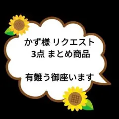 かず様 リクエスト 3点 まとめ専用ページ