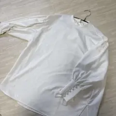 yori shiroconリボンカフスブラウス 36