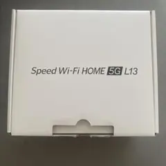 カシモWiMAX Speed Wi-Fi HOME 5G L13