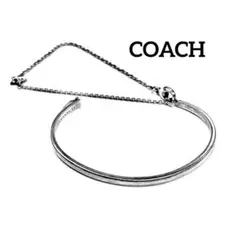 【超激レア】coach 80s 銀製925 ブレスレット バングル シルバー