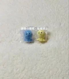 オクトパチュ マスコット フィギュア ブルー レモン タコ カプセルトイ ガチャ
