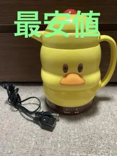 日清　ひよこちゃん　電気ポット　新品未使用レア商品 日清食品 - チキンラーメン 電気ケトル 新品未使用品の通販 by