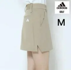 adidas GOLF【M】 4WAYストレッチ 撥水 スカート（ベージュ系)