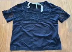 美品☆N.21レース付き半袖Tシャツ