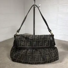 FENDI フェンディ ズッカ ズッキーノ ハンド バッグ ショルダー レザー