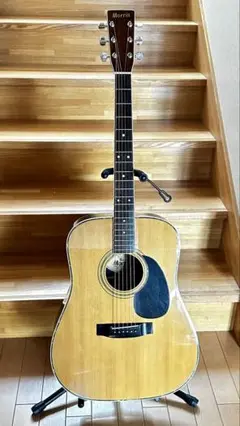 すぐ使える美品 Morris W-25 低弦高調整済 エリクサー新品弦に張り替え Morris モーリス W-25 アコースティックギター 1973年製 新品弦