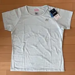 【未使用】ヨネックス テニスシャツ レディース 水色 LL (O)