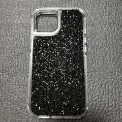 iPhone14用 ラメ入りクリアケース